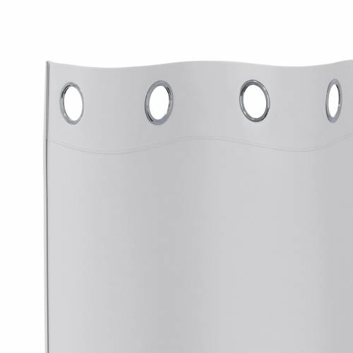 Zavjese sa zavjesama 2 pcs Svijetlo siva 245 x 140 cm Poliester Cijena