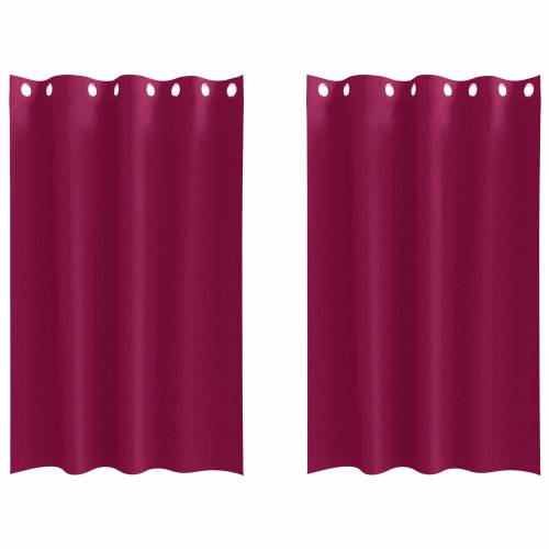 Zavjese sa zavjesama 2 pcs Svijetlo siva 175 x 140 cm Poliester Cijena