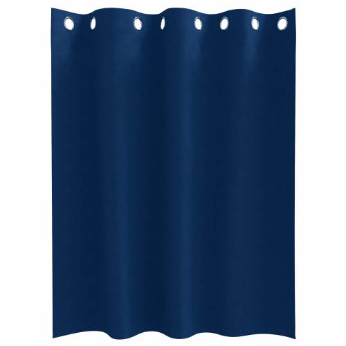 Zavjese sa zavjesama 2 pcs Tamno plava 140 x 140 cm Poliester Cijena
