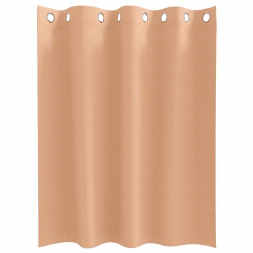 Zavjese sa zavjesama 2 pcs Svjetlosmeđa 140 x 140 cm Poliester Cijena