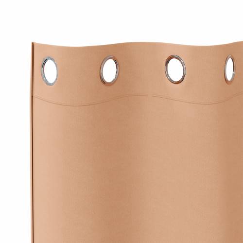Zavjese sa zavjesama 2 pcs Svjetlosmeđa 225 x 140 cm Poliester Cijena
