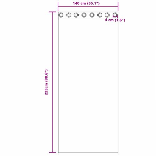 Zavjese sa zavjesama 2 pcs Svjetlosmeđa 225 x 140 cm Poliester Cijena