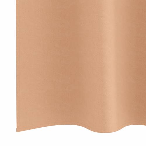 Zavjese sa zavjesama 2 pcs Svjetlosmeđa 260 x 140 cm Poliester Cijena