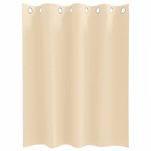 Zavjese sa zavjesama 2 pcs Krema 140 x 140 cm Poliester Cijena