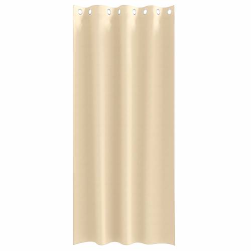 Zavjese sa zavjesama 2 pcs Krema 260 x 140 cm Poliester Cijena