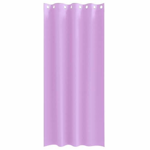 Zavjese sa zavjesama 2 pcs Ljubičasta 260 x 140 cm Poliester Cijena