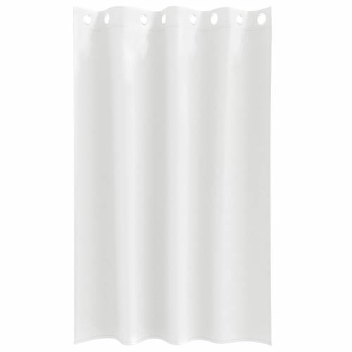 Zavjese sa zavjesama 2 pcs Čista bijela 175 x 140 cm Poliester Cijena