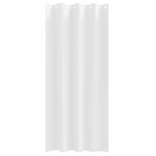 Zavjese sa zavjesama 2 pcs Čista bijela 225 x 140 cm Poliester Cijena