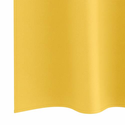 Zavjese 2 pcs žuta boja senfa 175 x 140 cm Poliester Cijena