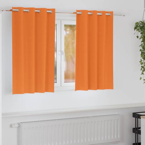 Zavjese 2 pcs Svijetla narančasta 140 x 140 cm Poliester Cijena