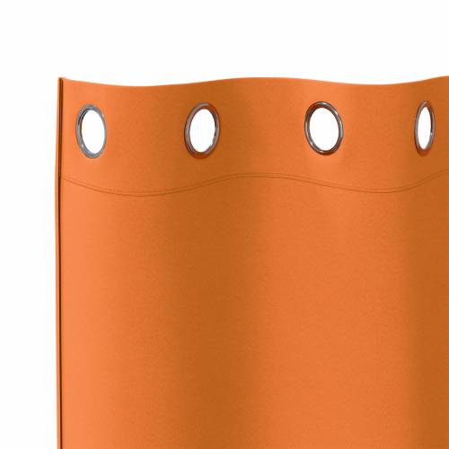 Zavjese 2 pcs Svijetla narančasta 245 x 140 cm Poliester Cijena