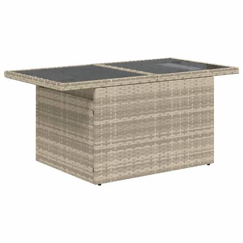 6-dijelni vrtni sofa set sa jastučićima svjetlosiva poly rattan Cijena