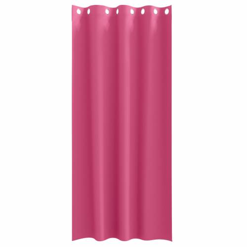 Zavjese sa zavjesama 2 pcs Svijetla roza 260 x 140 cm Poliester Cijena