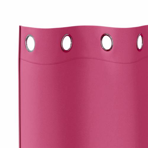 Zavjese sa zavjesama 2 pcs Svijetla roza 260 x 140 cm Poliester Cijena