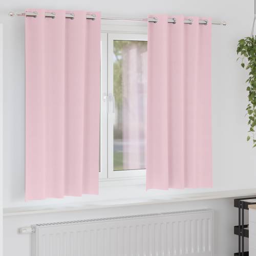 Zavjese 2 pcs Bebe ružičasta 175 x 140 cm Poliester Cijena