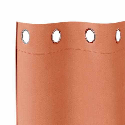 Zavjese sa zavjesama 2 pcs Terakota 140 x 140 cm Poliester Cijena