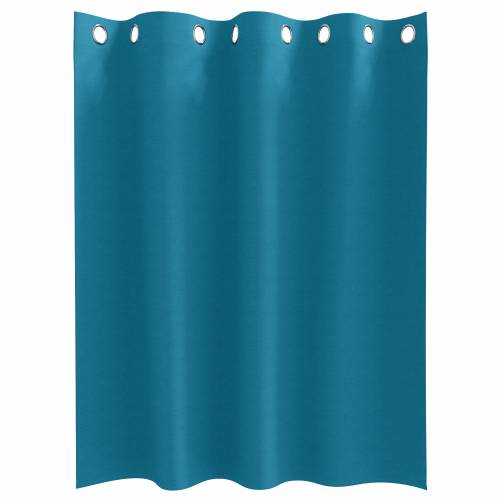 Zavjese sa zavjesama 2 pcs Tirkizna 140 x 140 cm Poliester Cijena