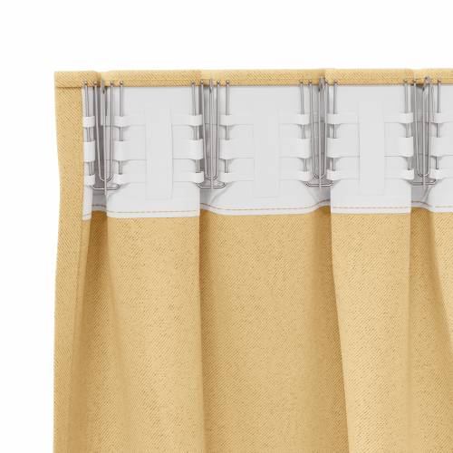 Zavjese sa zavjesama 2 pcs Bež 140 x 140 cm Poliester Cijena