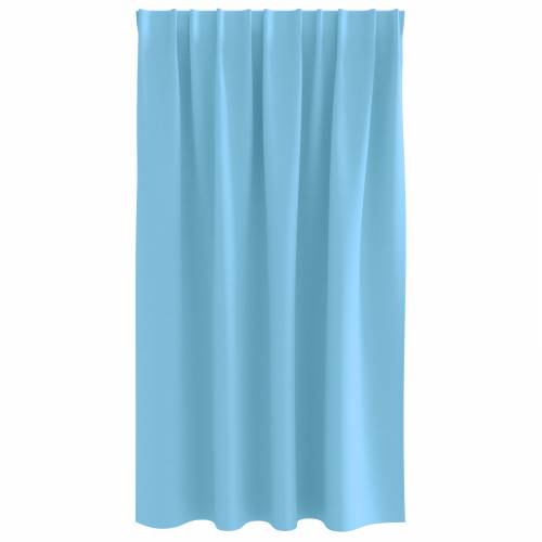 Zavjese 2 pcs Svijetlo plava 140 x 140 cm Poliester Cijena