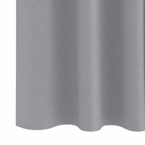 Zavjese sa zavjesama 2 pcs Svjetlosiva 245 x 140 cm Poliester Cijena