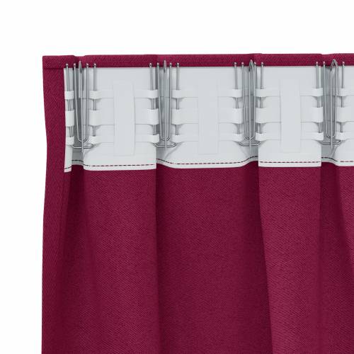 Zavjese sa zavjesama 2 pcs Svijetlo siva 225 x 140 cm Poliester Cijena