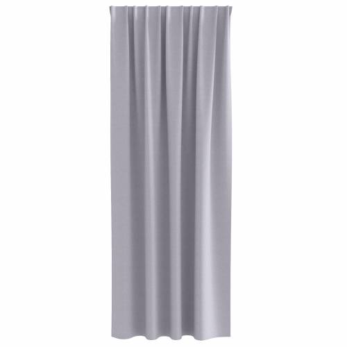 Zavjese sa zavjesama 2 pcs Metalna siva 245 x 140 cm Poliester Cijena