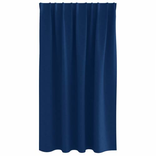 Zavjese sa zavjesama 2 pcs Tamno plava 140 x 140 cm Poliester Cijena