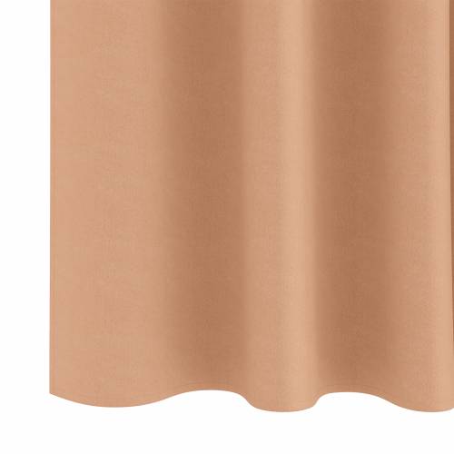 Zavjese sa zavjesama 2 pcs Svjetlosmeđa 140 x 140 cm Poliester Cijena
