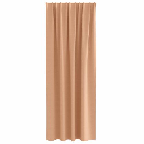 Zavjese sa zavjesama 2 pcs Svjetlosmeđa 225 x 140 cm Poliester Cijena