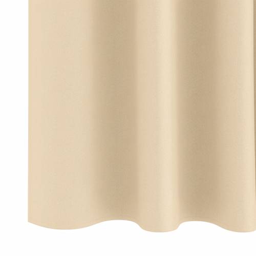 Zavjese sa zavjesama 2 pcs Krema 260 x 140 cm Poliester Cijena