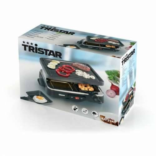 Rešetka za roštilj Tristar RA-2949 Raclette Crna 500 W Cijena