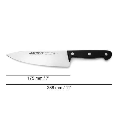Kuhinjski Nož Arcos 17,5 cm Crna Cijena