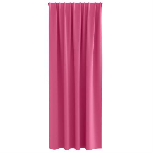 Zavjese sa zavjesama 2 pcs Svijetla roza 245 x 140 cm Poliester Cijena