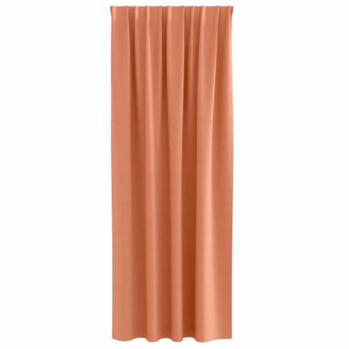 Zavjese sa zavjesama 2 pcs Terakota 245 x 140 cm Poliester Cijena