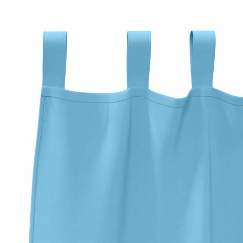Zavjese 2 pcs Svijetlo plava 245 x 140 cm Poliester Cijena