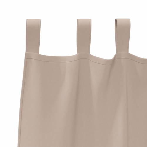 Zavjese sa zavjesama 2 pcs Sivo-smeđa 245 x 140 cm Poliester Cijena