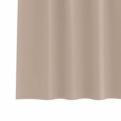 Zavjese sa zavjesama 2 pcs Sivo-smeđa 245 x 140 cm Poliester Cijena