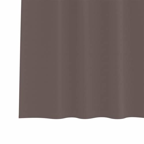 Zavjese sa zavjesama 2 pcs Tamno smeđa 260 x 140 cm Poliester Cijena