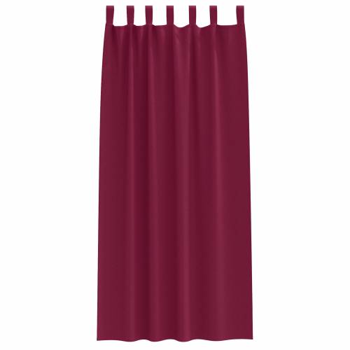 Zavjese sa zavjesama 2 pcs Svijetlo siva 260 x 140 cm Poliester Cijena