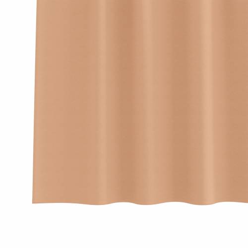 Zavjese sa zavjesama 2 pcs Svjetlosmeđa 245 x 140 cm Poliester Cijena