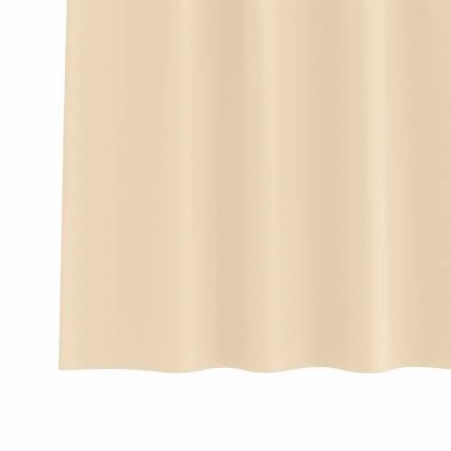 Zavjese sa zavjesama 2 pcs Krema 260 x 140 cm Poliester Cijena