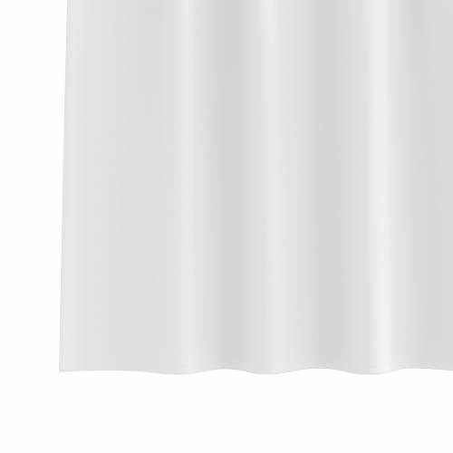 Zavjese sa zavjesama 2 pcs Čista bijela 260 x 140 cm Poliester Cijena