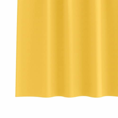 Zavjese 2 pcs žuta boja senfa 245 x 140 cm Poliester Cijena
