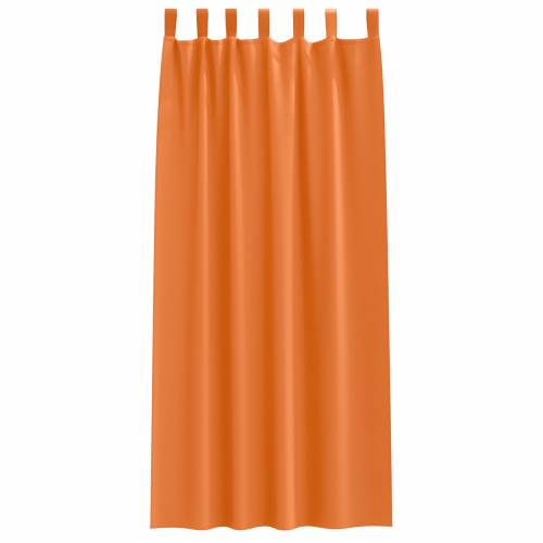 Zavjese 2 pcs Svijetla narančasta 260 x 140 cm Poliester Cijena