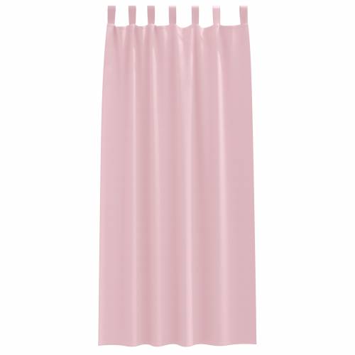 Zavjese 2 pcs Bebe ružičasta 260 x 140 cm Poliester Cijena