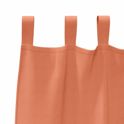 Zavjese sa zavjesama 2 pcs Terakota 260 x 140 cm Poliester Cijena