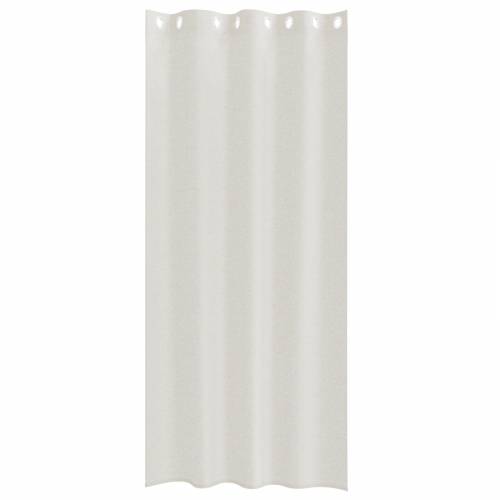 Zavjese sa zavjesama 2 pcs Krem 140 x 245 cm Poliester Cijena