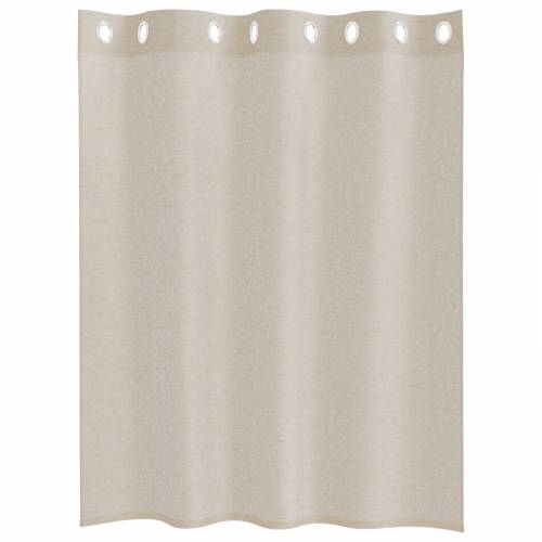 Zavjese sa zavjesama 2 pcs Pijesak 140 x 140 cm Poliester Cijena