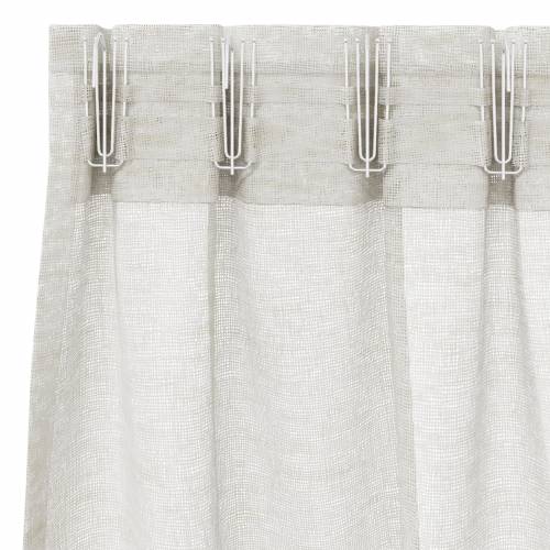 Zavjese sa zavjesama 2 pcs Krem 140 x 225 cm Poliester Cijena