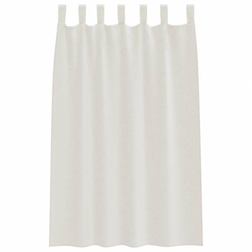 Zavjese sa zavjesama 2 pcs Krem 140 x 175 cm Poliester Cijena